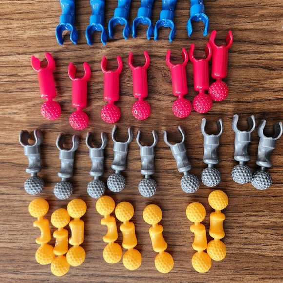 Infinitoy Zoob Building Blocks 34 Pieces Skeleton Sockets knex Swiveling joints - Picture 3 of 9